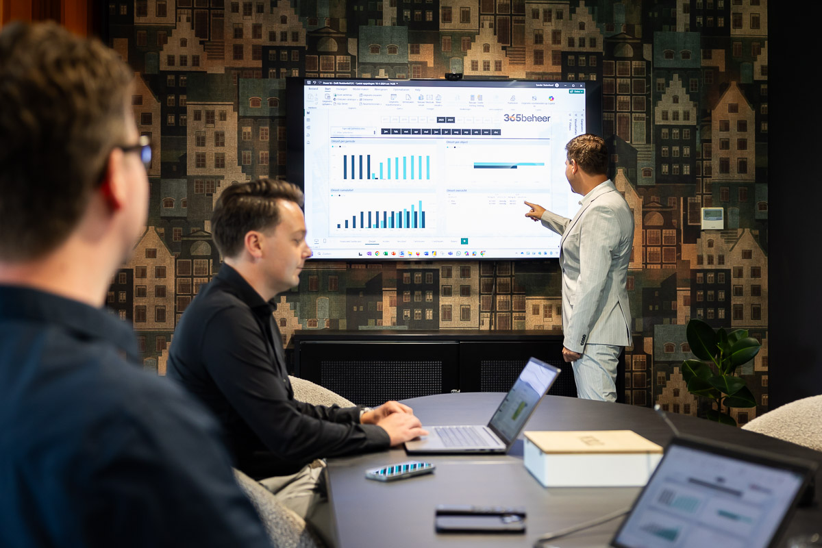 presentatie van vastgoedcijfers