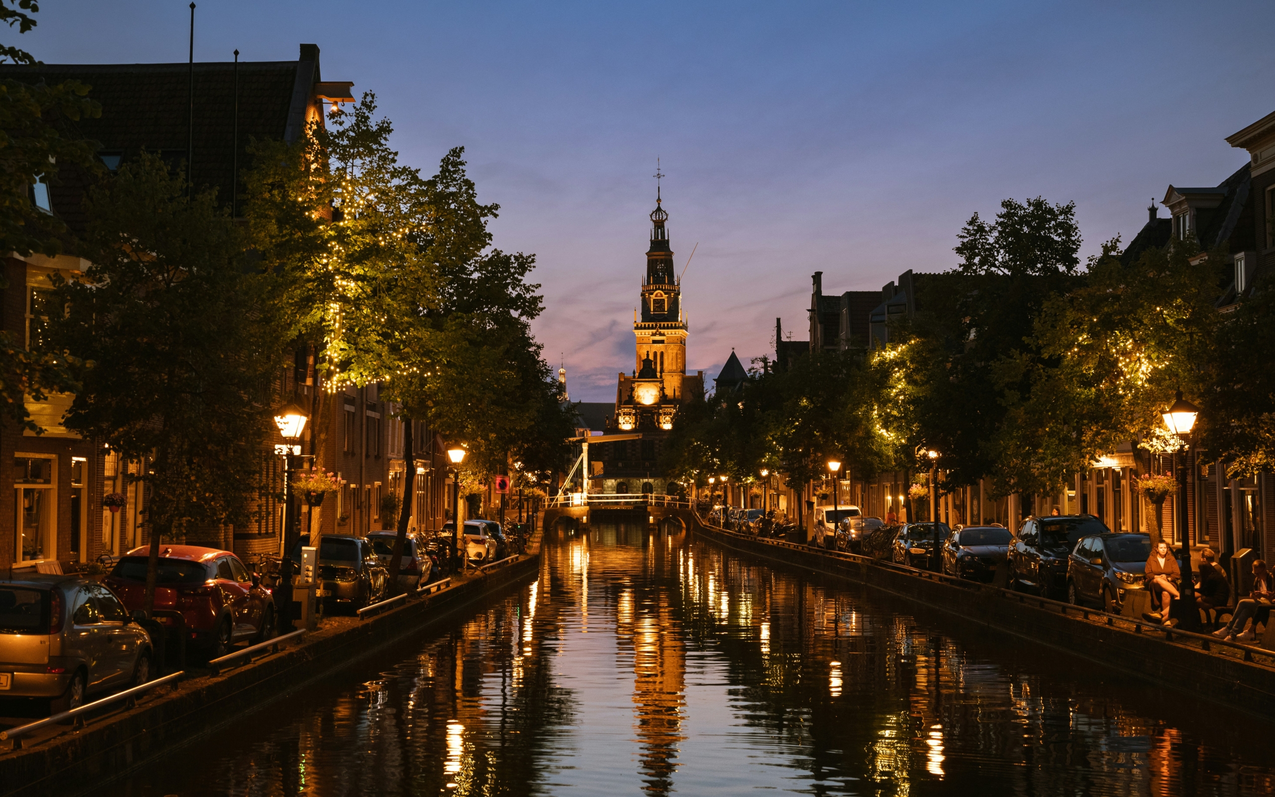 Alkmaar in de avond